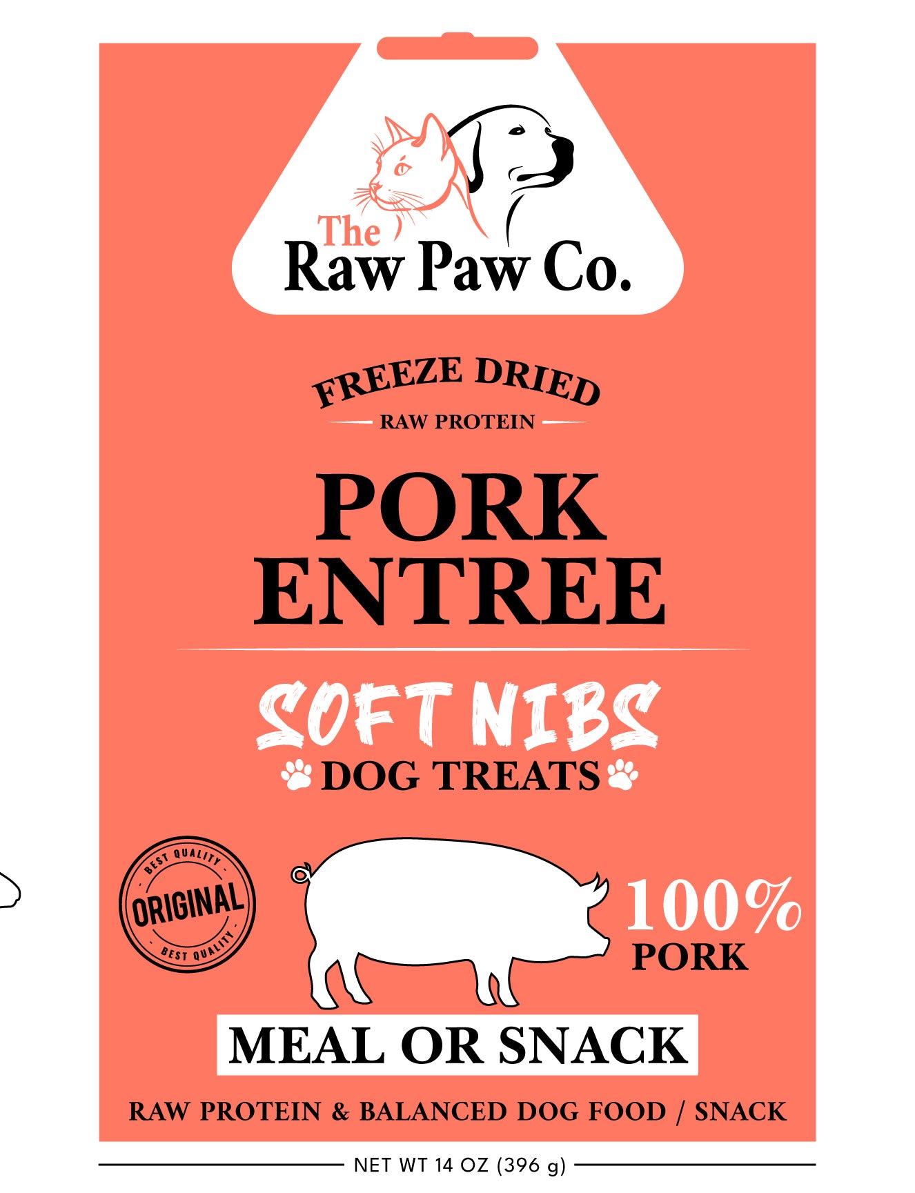 Freeze-Dried Raw Protein Pork